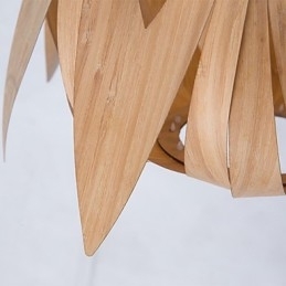 Vintage Kreativ Hjemmebur Fugl Bambus Lysekrone