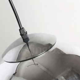 1 Lys Moderne Samtidskunstnerisk Plating Kafé Glass Pendellampe