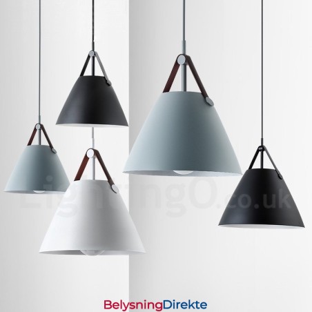 1 Lys Nordisk Stil Anhengslampe Vintage Anhengslampe