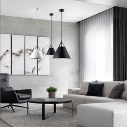 1 Lys Nordisk Stil Anhengslampe Vintage Anhengslampe