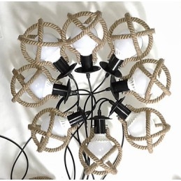 Taulampe Lysekrone Klær Lang Kreativ Himmelske Maids Spreder Blomster. Edderkopplampe