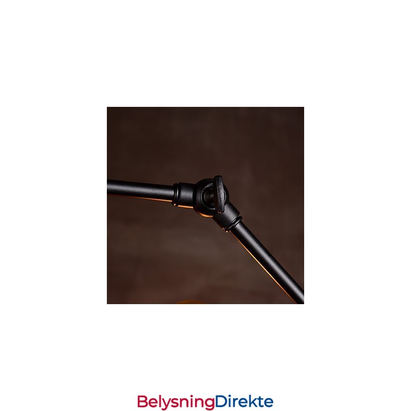 Kreativ Lysekrone I Børstet Nikkel Med 8 Lys