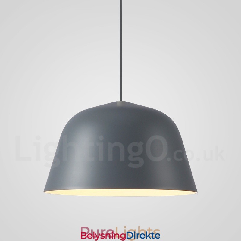 1 Lys Moderne Samtidskunstnerisk Stål Pendellampe Med Skjerm I Aluminiumslegering