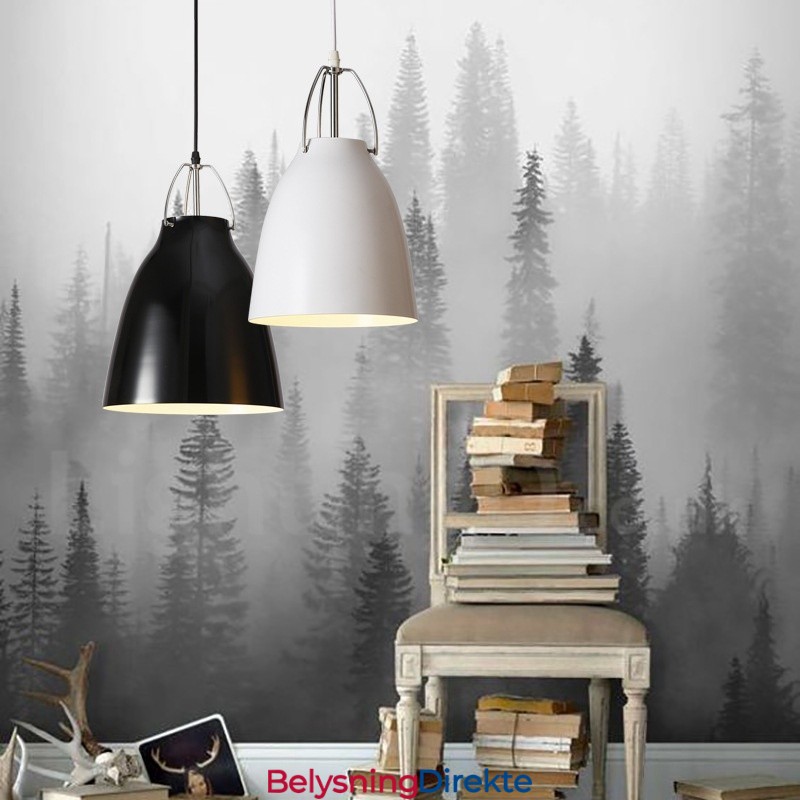 1 Lys Moderne Samtidskunst Aluminiumslegering Pendellampe Med Aluminiumslegering Skjerm