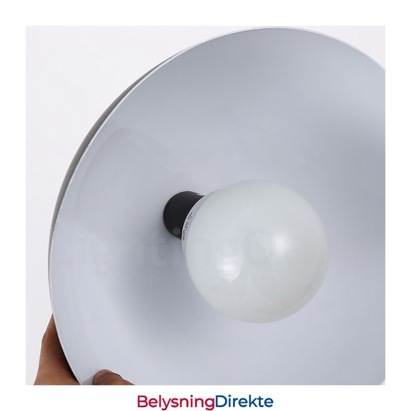 1 Lys Moderne Samtidskunstnerisk Stål Pendellampe Med Skjerm I Aluminiumslegering