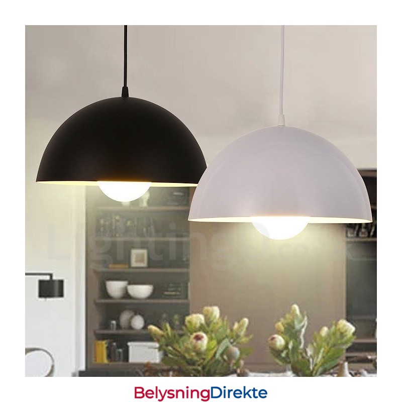 1 Lys Moderne Samtidskunstnerisk Stål Pendellampe Med Skjerm I Aluminiumslegering