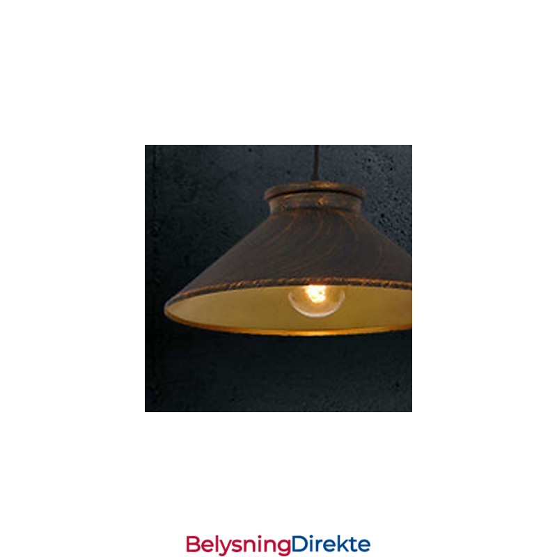 Lysekrone I Ministil, Moderne, Samtidskunst, Metall, Anhengslampe Med 3 Lys