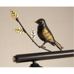 Retro Rustik Stål Pendellampe Med 3 Lys Og Glassskjerm