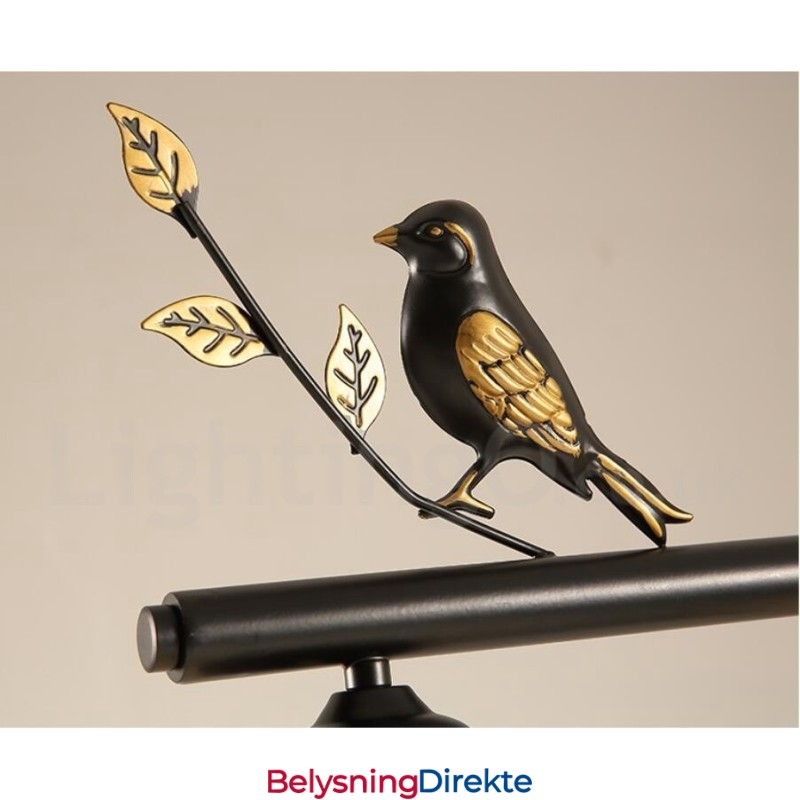 Retro Rustik Stål Pendellampe Med 3 Lys Og Glassskjerm