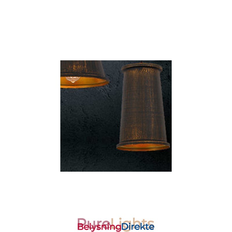 3-Lys Lysekrone I Ministil, Moderne, Samtidskunstnerisk Metallanhengslampe