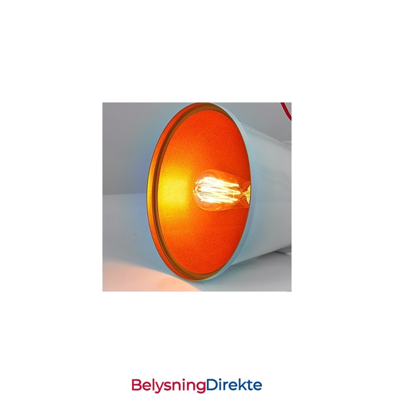 Lysekrone I Ministil, Moderne, Samtidskunst, Metall, Anhengslampe Med 3 Lys