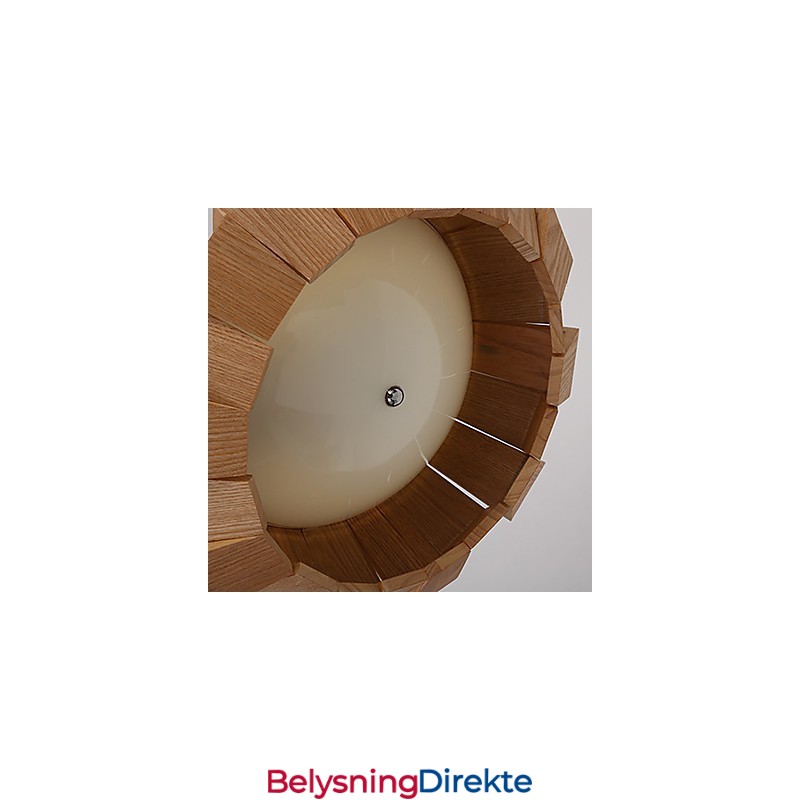 Lysekrone I Landlig Tre, Bambus