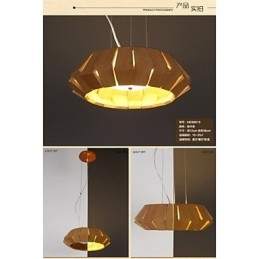 Lysekrone I Landlig Tre, Bambus