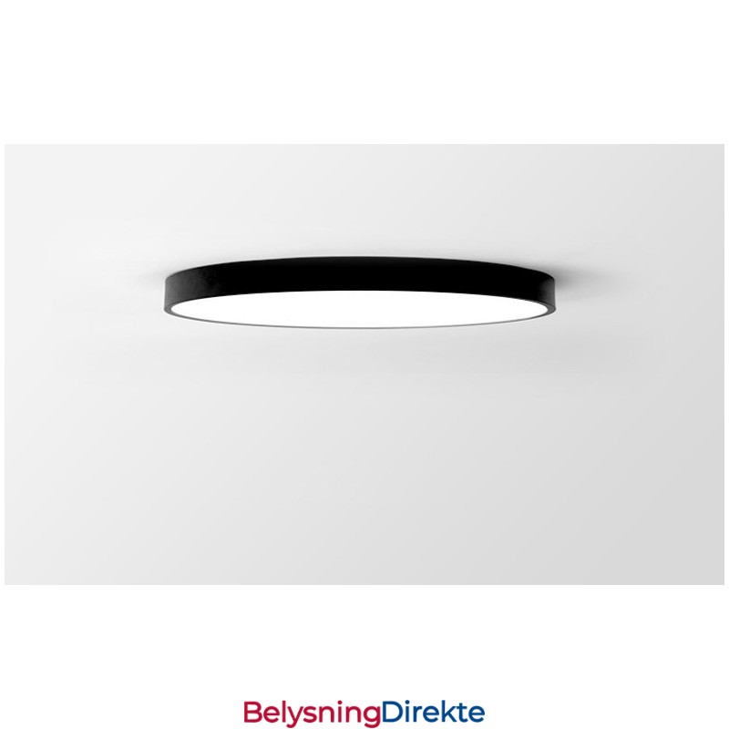 Ultratynne Dimbare Moderne, Samtidskunstneriske Nordiske Taklamper Med Innfelt Montering Og Akrylskjerm Med Fjernkontroll, Kan Også Brukes Som Vegglampe