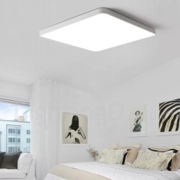 Dimmbare Moderne, Samtidskunstneriske Nordiske Taklamper Med Innfelt Montering Og Akrylskjerm Og Fjernkontroll