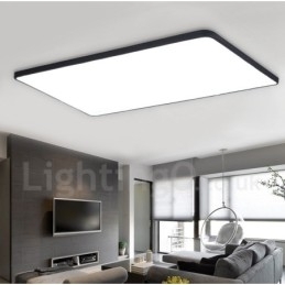 Dimmbare Moderne, Samtidskunstneriske Nordiske Taklamper Med Innfelt Montering Og Akrylskjerm Og Fjernkontroll