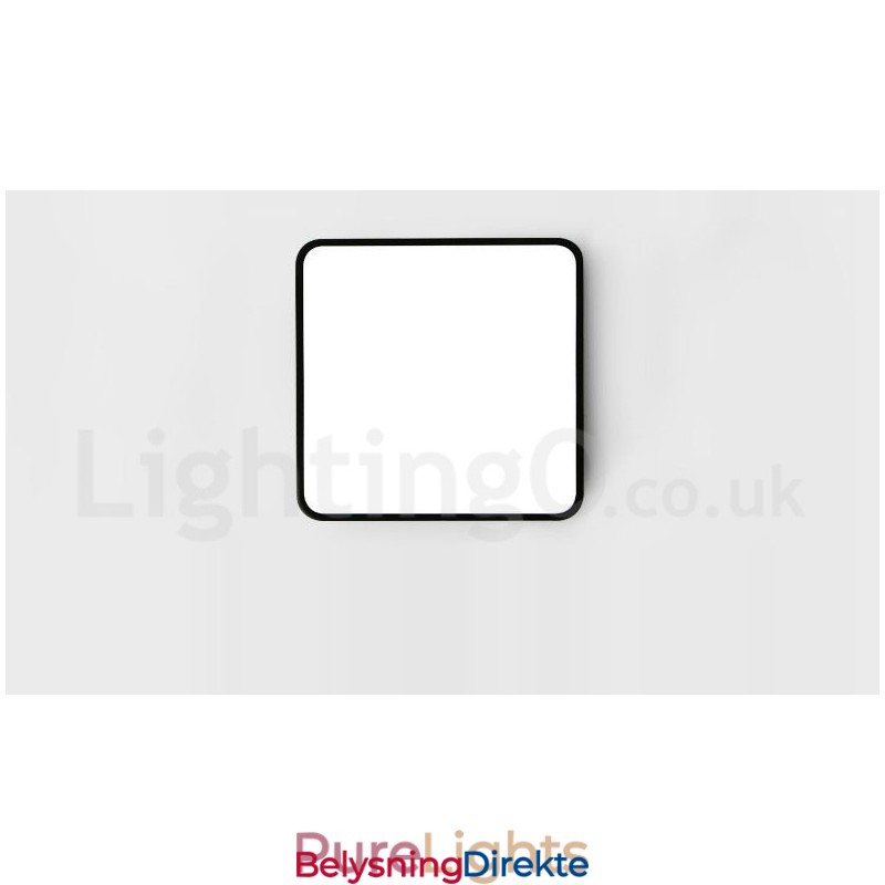 Dimmbare Moderne, Samtidskunstneriske Nordiske Taklamper Med Innfelt Montering Og Akrylskjerm Og Fjernkontroll