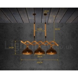 3-Lys Pendellampe I Tak