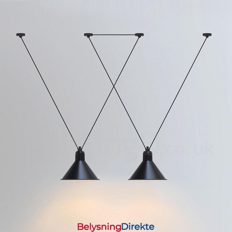 Moderne, Samtidskunstnerisk Taklampe Med 3 Lys