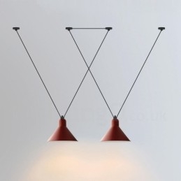 Moderne, Samtidskunstnerisk Taklampe Med 3 Lys