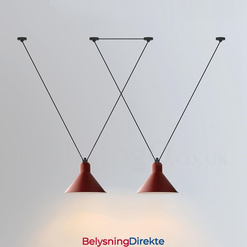 Moderne, Samtidskunstnerisk Taklampe Med 3 Lys