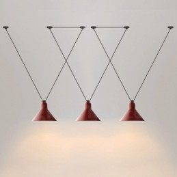 Moderne, Samtidskunstnerisk Taklampe Med 3 Lys