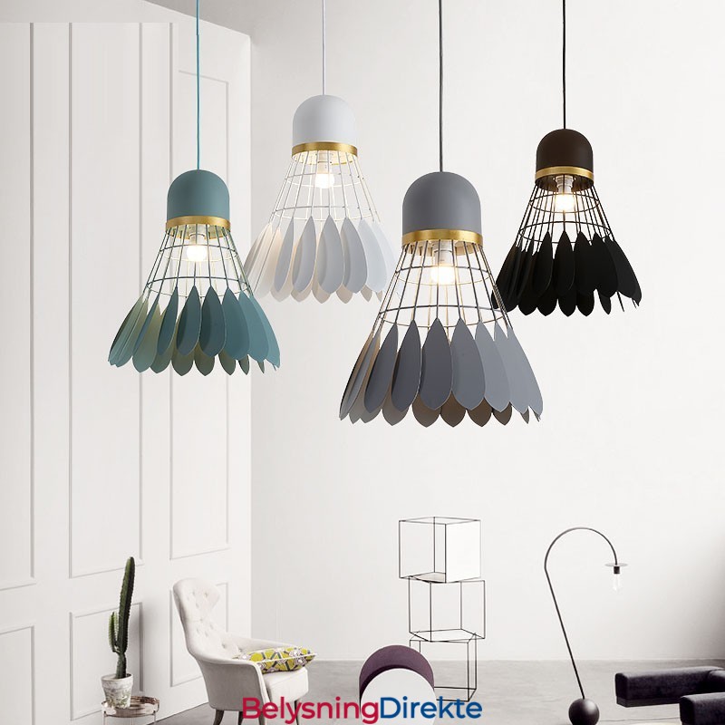 1 Lys Moderne Samtids Pendellampe I Tak