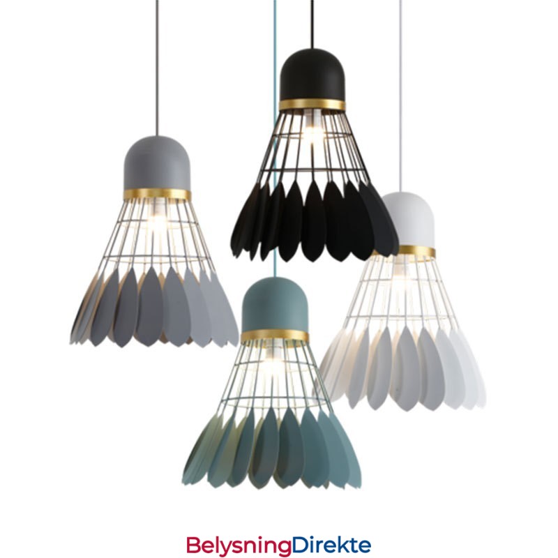 1 Lys Moderne Samtids Pendellampe I Tak