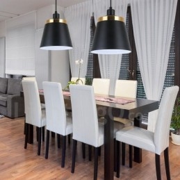 1 Lys Moderne Samtids Pendellampe I Tak