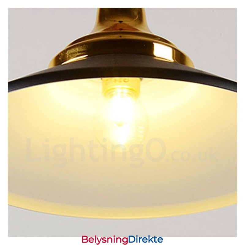 1 Lys Moderne Samtids Pendellampe I Tak