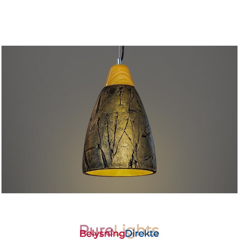 1 Lys Sement Moderne Samtids Pendellampe I Tak