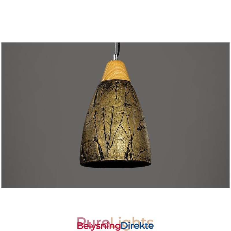 1 Lys Sement Moderne Samtids Pendellampe I Tak