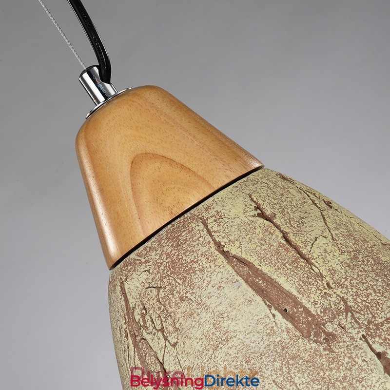 1 Lys Sement Moderne Samtids Pendellampe I Tak