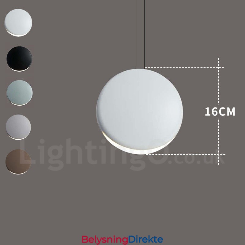 1 Lys Sement Moderne Samtids Pendellampe I Tak