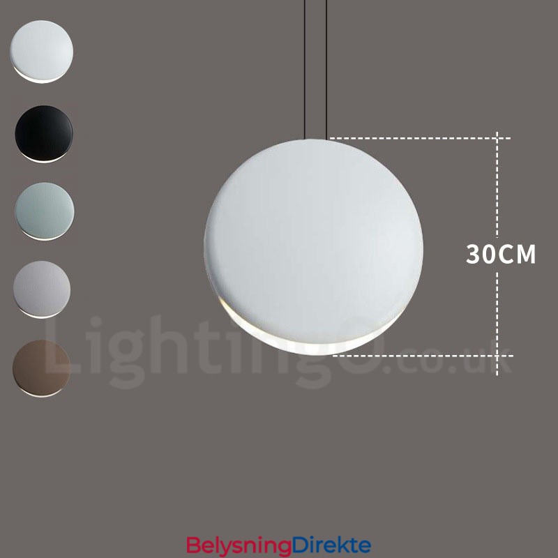 1 Lys Sement Moderne Samtids Pendellampe I Tak