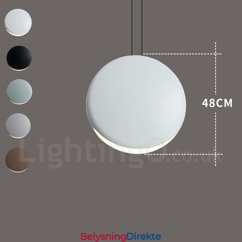 1 Lys Sement Moderne Samtids Pendellampe I Tak