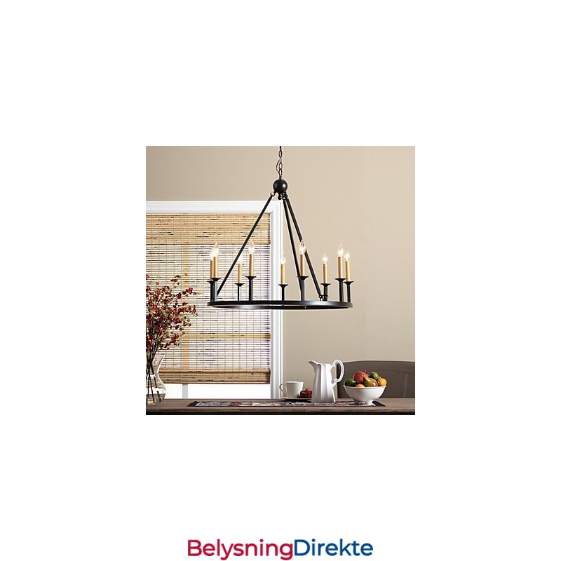 Landlig Mini-Stil Maleri Metalllysekrone