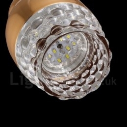 Moderne Samtidsstil 1 Lyspære Aluminiumslegering Pendellampe Med Akrylskjerm