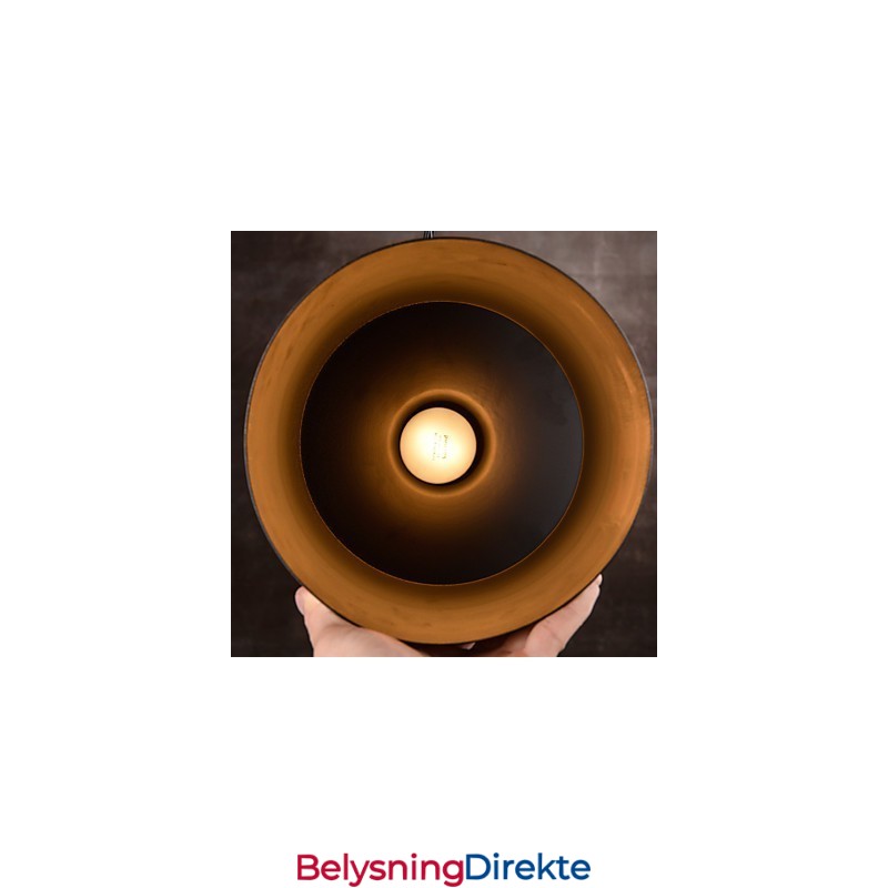 Lysekrone Rustikk Lodge Tromme Metall Pendellampe