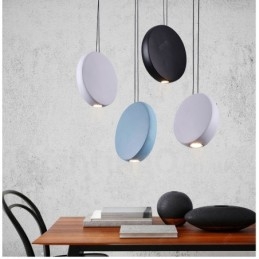 Moderne Samtidsstil 1 Lyspære Aluminiumslegering Pendellampe Med Aluminiumslegeringskjerm