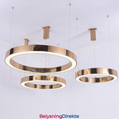 Moderne Og Moderne Stål Pendellampe Med 1 Lys Og Akrylskjerm