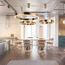 Moderne Og Moderne Stål Pendellampe Med 1 Lys Og Akrylskjerm