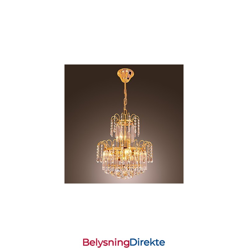 Luksuriøs Krystalllysekrone Med 7 Lys