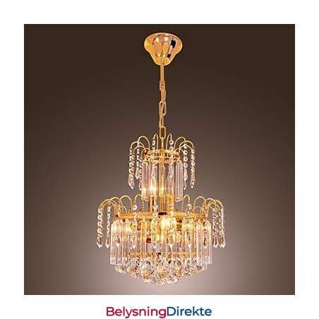 Luksuriøs Krystalllysekrone Med 7 Lys