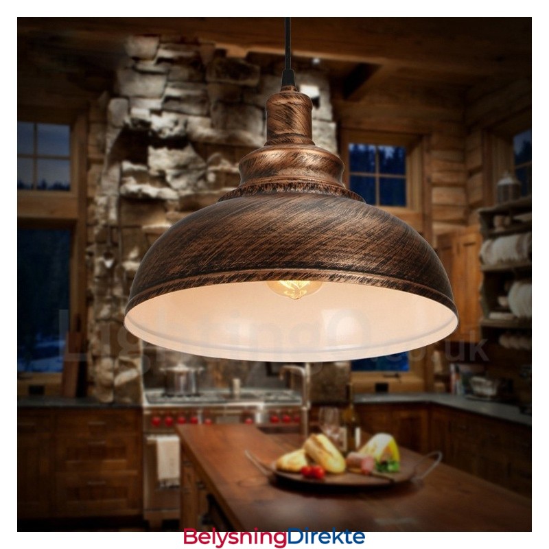 Moderne Samtidsstil 1 Lyspære Aluminiumslegering Pendellampe Med Aluminiumslegeringskjerm