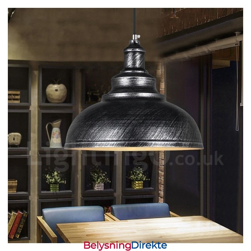 Moderne Samtidsstil 1 Lyspære Aluminiumslegering Pendellampe Med Aluminiumslegeringskjerm