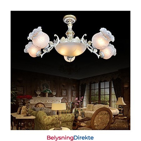 Lysekrone Tradisjonell Klassisk Vintage Retro Metall