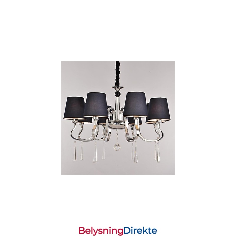 Tradisjonell Klassisk Lysekrone I Nikkelmetall