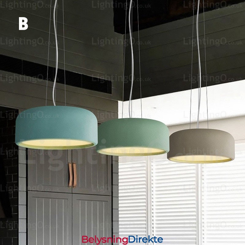 Nordisk Taklampe Med 1 Lys Og Akrylskjerm