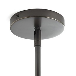 Tradisjonell Lysekrone Med 6 Lys Og Glassbobleskjerm